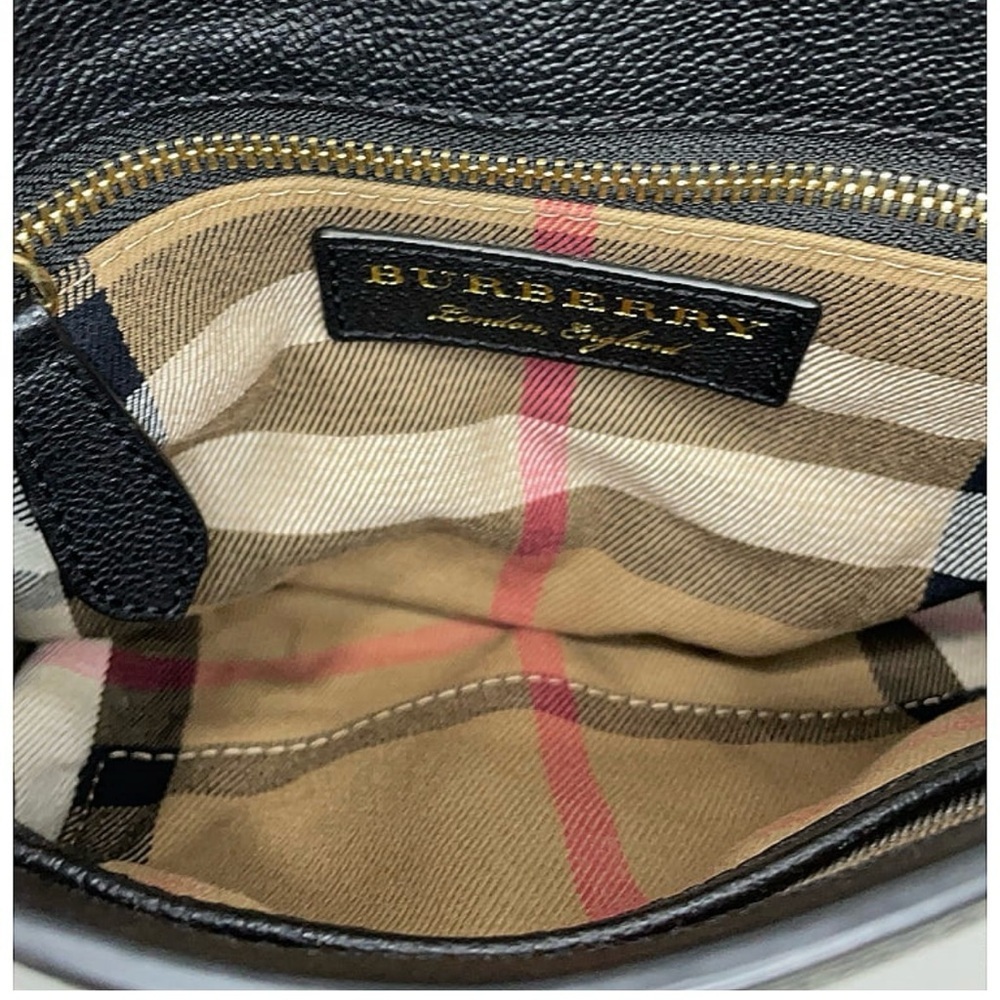 Burberry Black Leather Medley Crossbody Bag - Picture 9 of 12